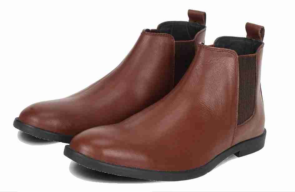 Calvin klein men's sales corin leather chelsea boots
